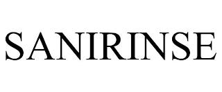 SANIRINSE trademark