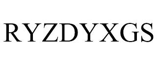 RYZDYXGS trademark