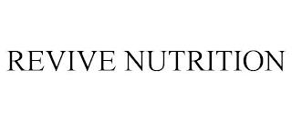 REVIVE NUTRITION trademark