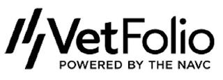 VETFOLIO POWERED BY THE NAVC trademark