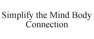 SIMPLIFY THE MIND BODY CONNECTION trademark