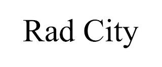 RAD CITY trademark