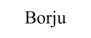 BORJU trademark