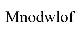 MNODWLOF trademark