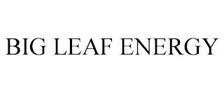 BIG LEAF ENERGY trademark