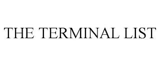 THE TERMINAL LIST trademark