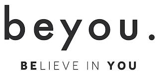 BEYOU. BELIEVE IN YOU trademark