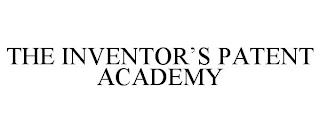 THE INVENTOR'S PATENT ACADEMY trademark