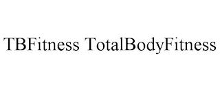 TBFITNESS TOTALBODYFITNESS trademark