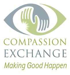 COMPASSION EXCHANGE MAKING GOOD HAPPEN trademark