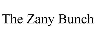 THE ZANY BUNCH trademark