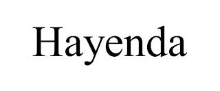 HAYENDA trademark