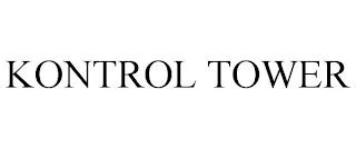 KONTROL TOWER trademark