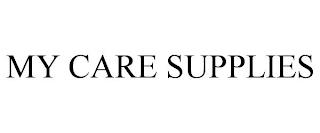 MY CARE SUPPLIES trademark