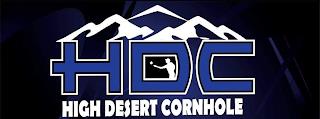 HDC HIGH DESERT CORNHOLE trademark