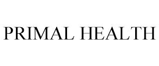 PRIMAL HEALTH trademark