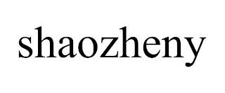 SHAOZHENY trademark