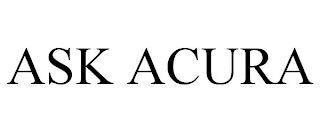 ASK ACURA trademark