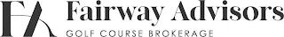 FA FAIRWAY ADVISORS GOLF COURSE BROKERAGE trademark