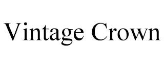 VINTAGE CROWN trademark