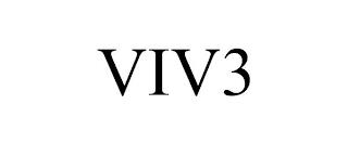 VIV3 trademark