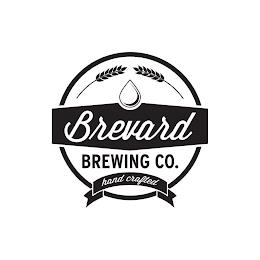 BREVARD BREWING CO. HAND CRAFTED trademark