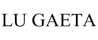 LU GAETA trademark