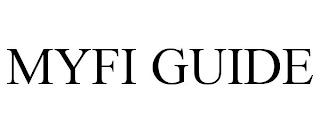 MYFI GUIDE trademark