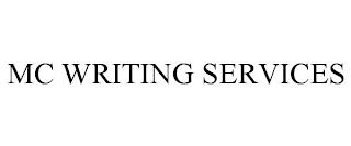 MC WRITING SERVICES trademark