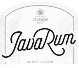 JAVARUM MADE WITH JAVA'MON COFFEE ARTISAN CRAFTED trademark