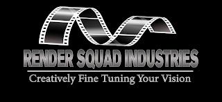 RENDER SQUAD INDUSTRIES CREATIVELY FINE TUNING YOUR VISION trademark