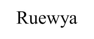 RUEWYA trademark