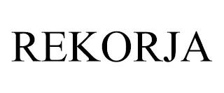 REKORJA trademark