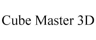 CUBE MASTER 3D trademark