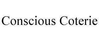 CONSCIOUS COTERIE trademark