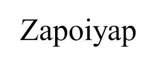 ZAPOIYAP trademark