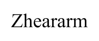 ZHEARARM trademark