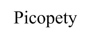 PICOPETY trademark