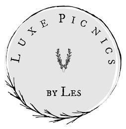 LUXE PICNICS BY LES trademark