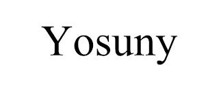 YOSUNY trademark