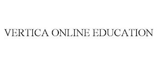 VERTICA ONLINE EDUCATION trademark