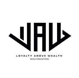 LOYALTY ABOVE WEALTH MEDIA PRODUCTIONS trademark