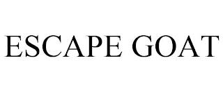 ESCAPE GOAT trademark