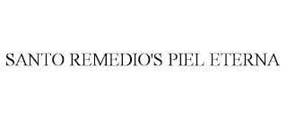 SANTO REMEDIO'S PIEL ETERNA trademark