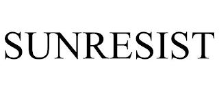 SUNRESIST trademark