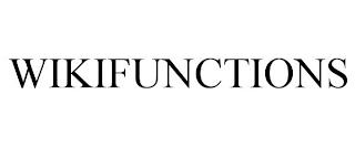 WIKIFUNCTIONS trademark