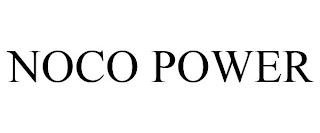 NOCO POWER trademark