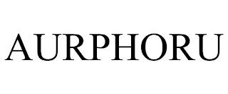 AURPHORU trademark