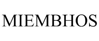 MIEMBHOS trademark