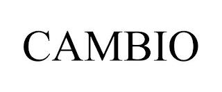 CAMBIO trademark